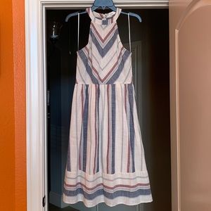 High Neck mini Dress